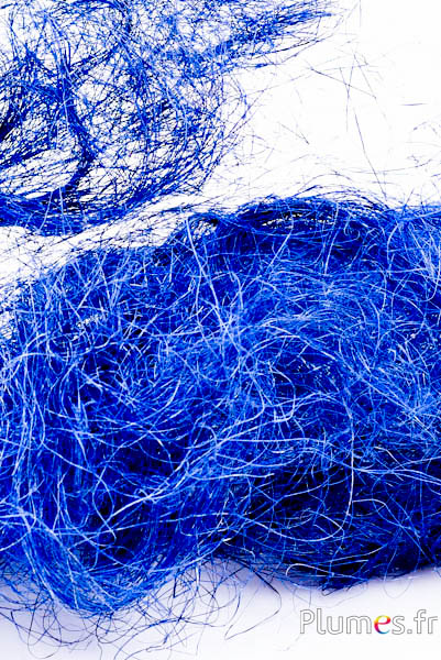 Fibres de sisal - 50 g - bleu